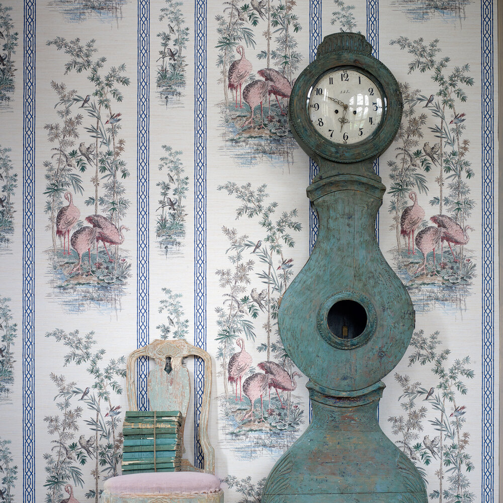 Zoffany Storks &amp; Thrushes Behang 313032