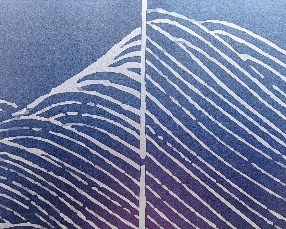 Coordonne Waves Behang - Silver 9600501