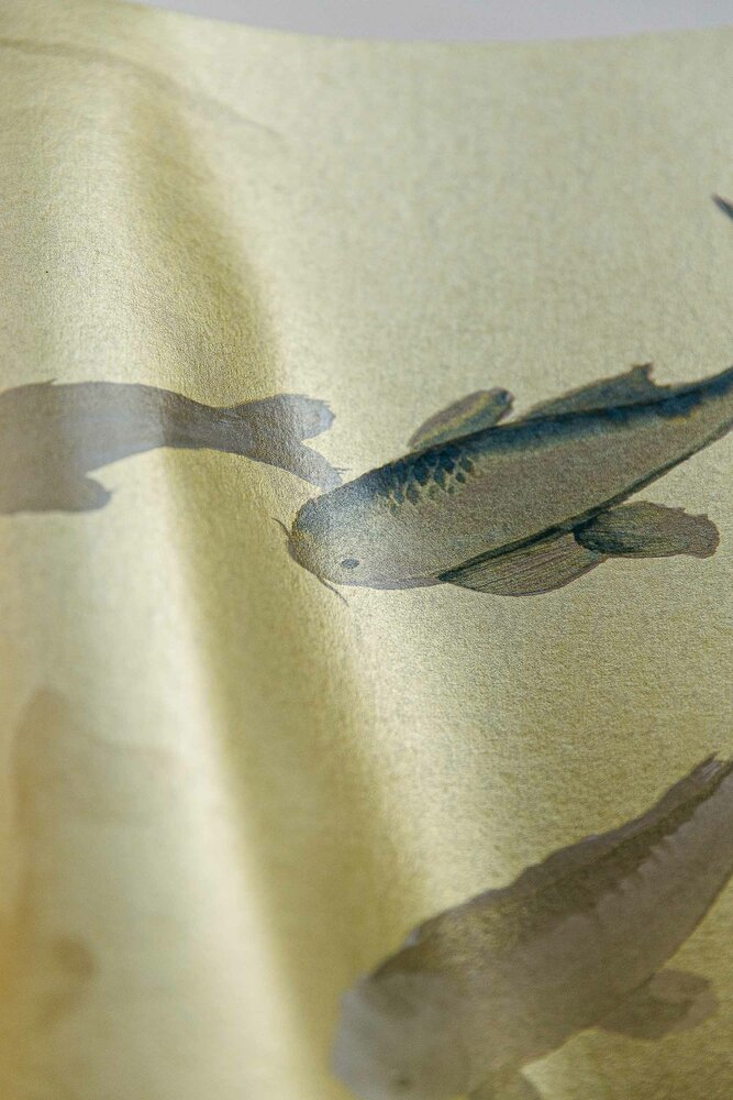 Coordonne Koi Behang - Gold 9600060