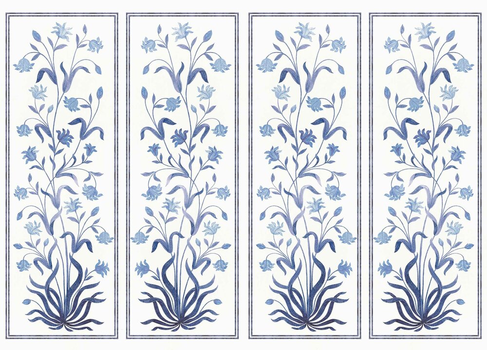 Coordonne Daffodils Swan Behang - Linnen A00309L