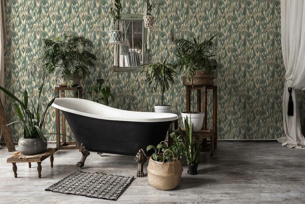 Coordonne Abr Green Behang A00833