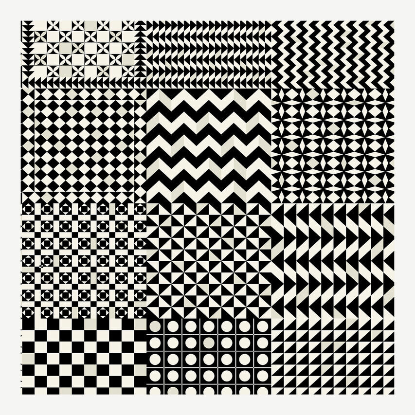 Fornasetti Geometrico Behang 123/7032