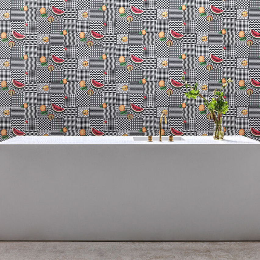 Fornasetti Frutta e Geometrico Behang