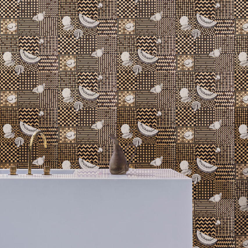 Fornasetti Frutta e Geometrico Behang 123/6031