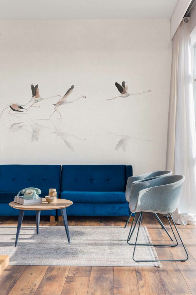 Coordonne Donana Swan Behang - Zijde A00316S