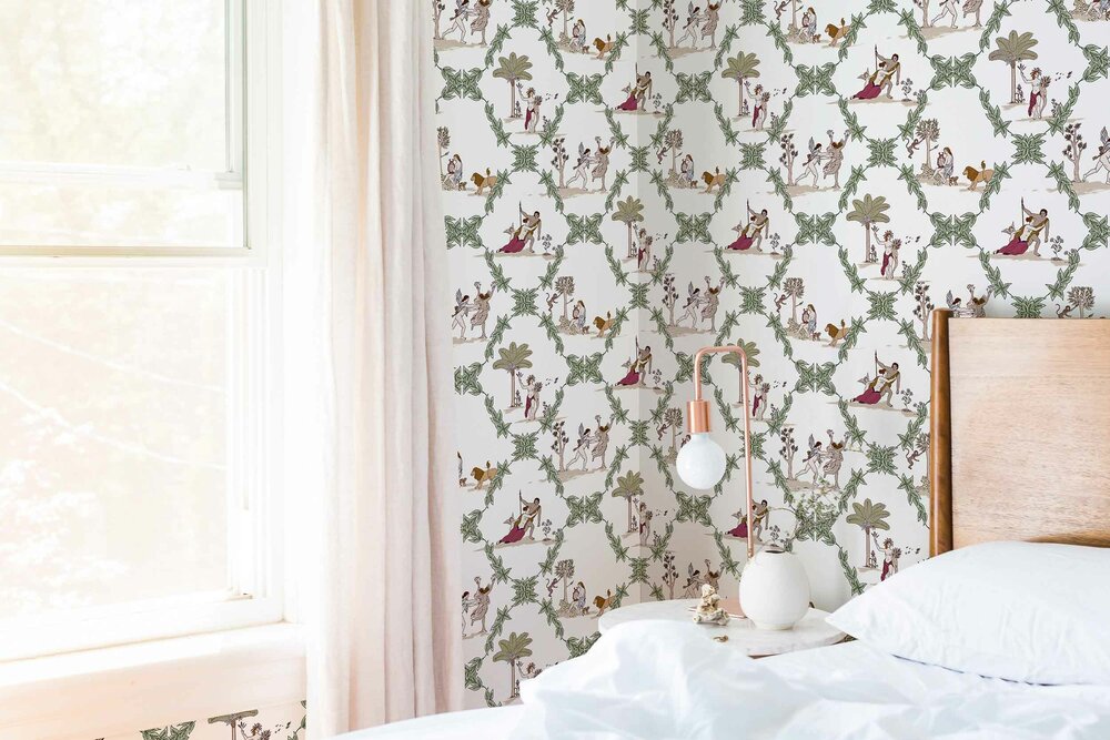 Coordonne Neobucolic White Behang 8800053