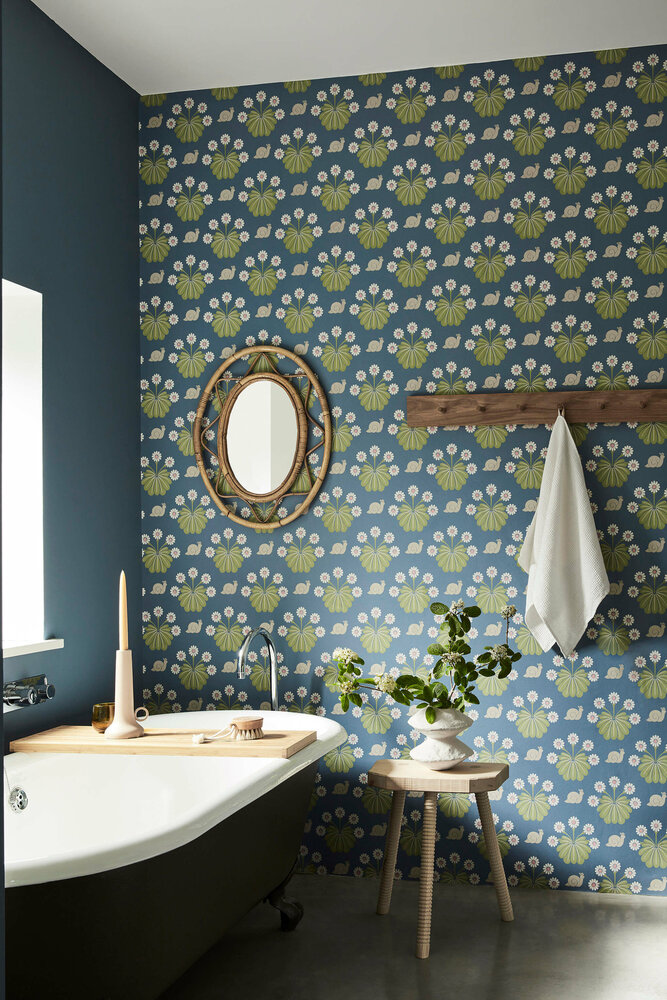 Little Greene Burges Snail Behang