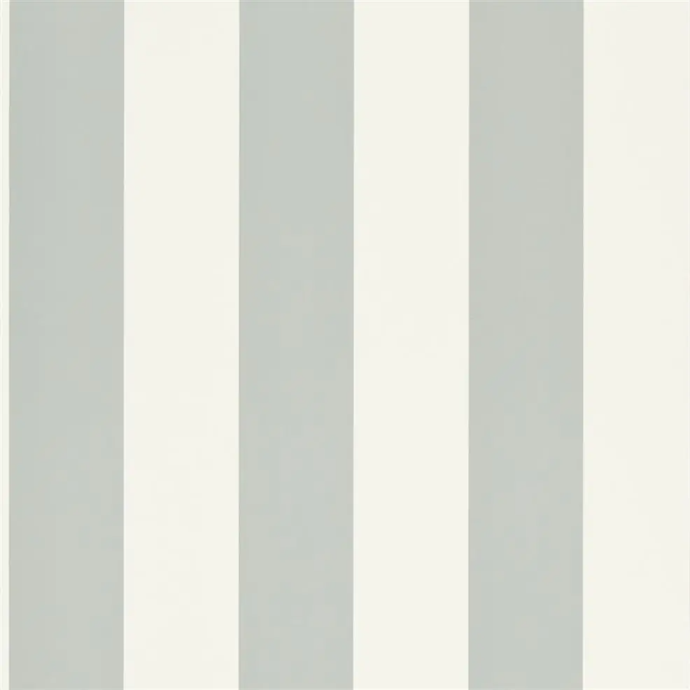 Ralph Lauren Spalding Stripe Behang - White / Dove PRL026/19