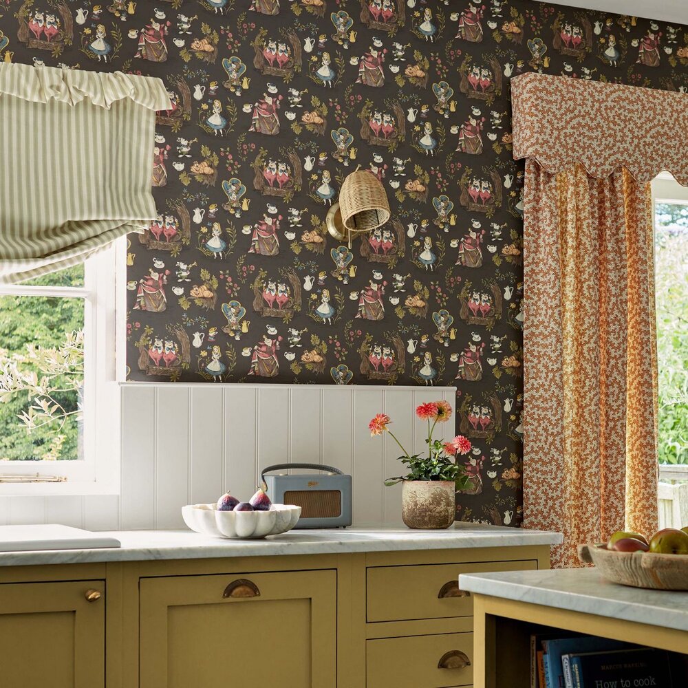 Sanderson Alice In Wonderland Behang 217288