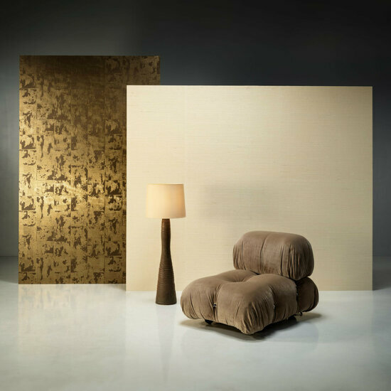 Arte Glowing Patina Behang Chocolate 90521