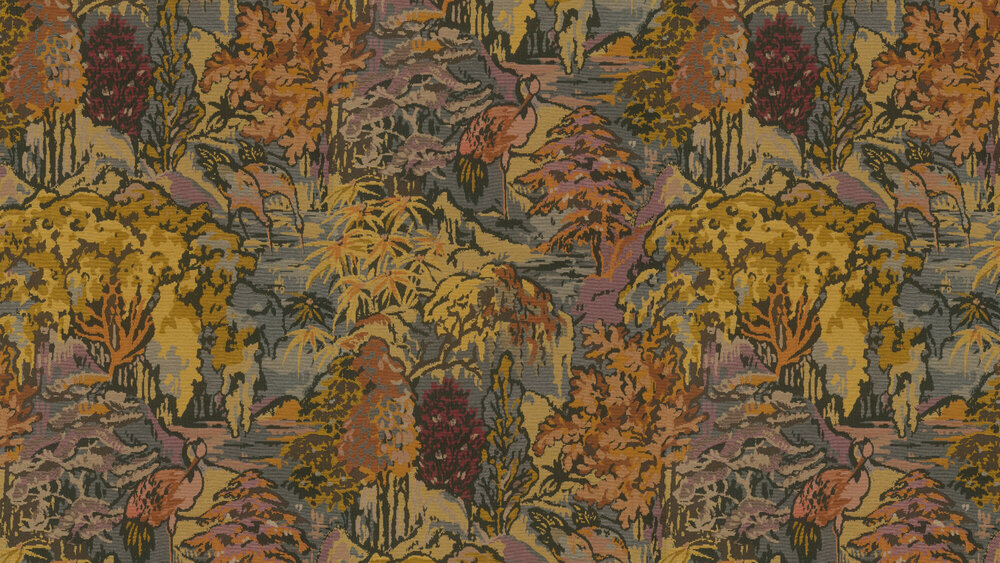 Arte Riverbank Behang Autumn Gold 90517