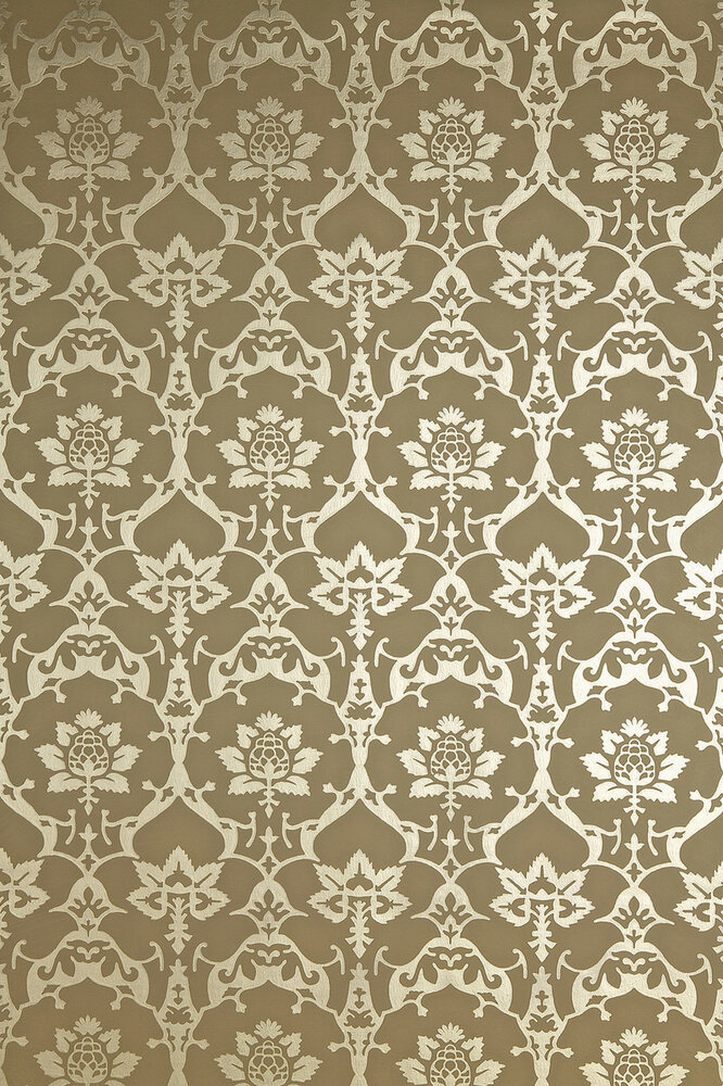 behang farrow and ball Brocade BP3205 present and correct luxury by nature