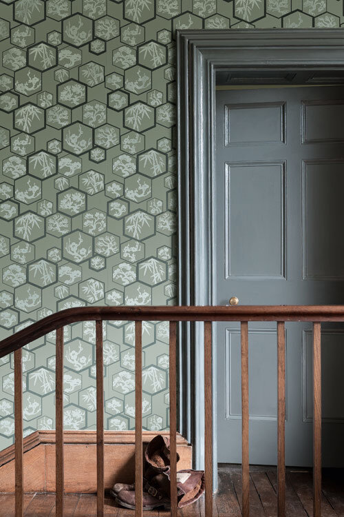behang farrow and ball shouchikubai BP 20 4505 luxury by nature sfeer