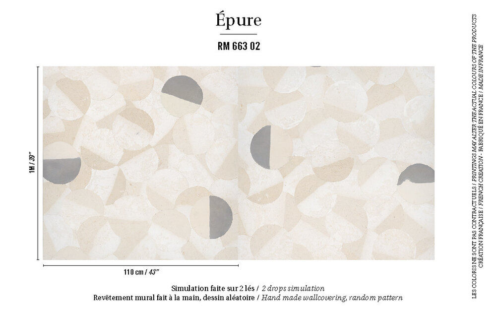 Behang ELITIS Nara RM-663-02 Epure Collectie patroon Luxury By Nature