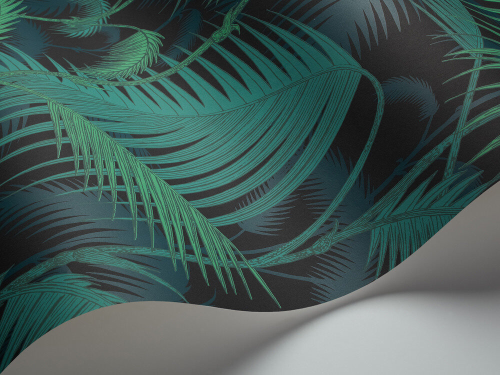 Behang Cole and Son Palm Jungle 95-1003 Luxury By Nature detail