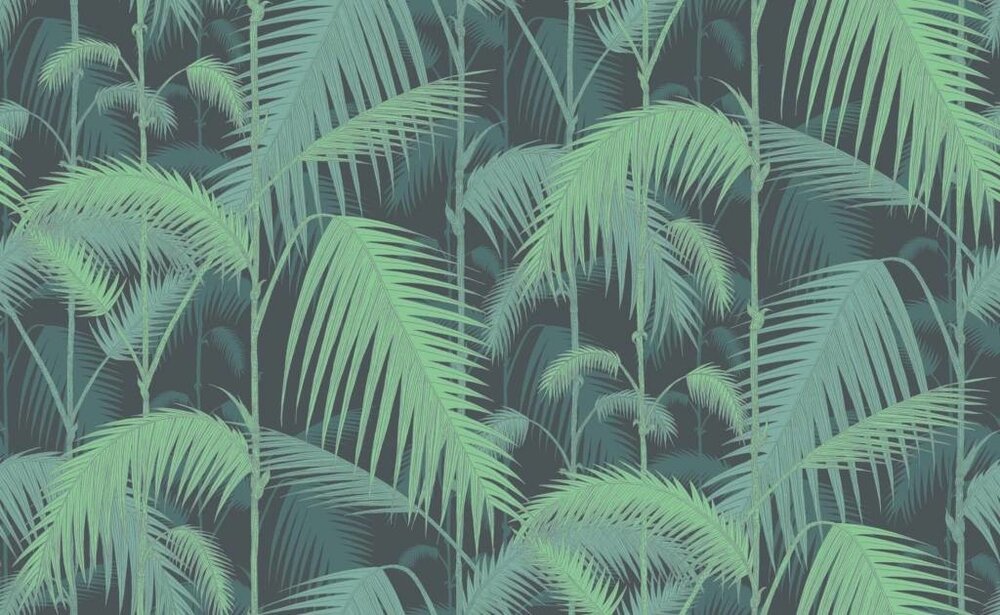 Cole and Son Palm Jungle 95/1003 behang Luxury By Nature Behangpapier hor