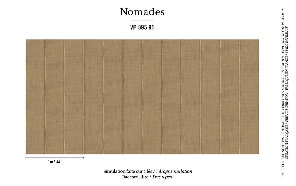 Behang Nomades Sari VP 89591 Eletis Luxury By Nature Patroon
