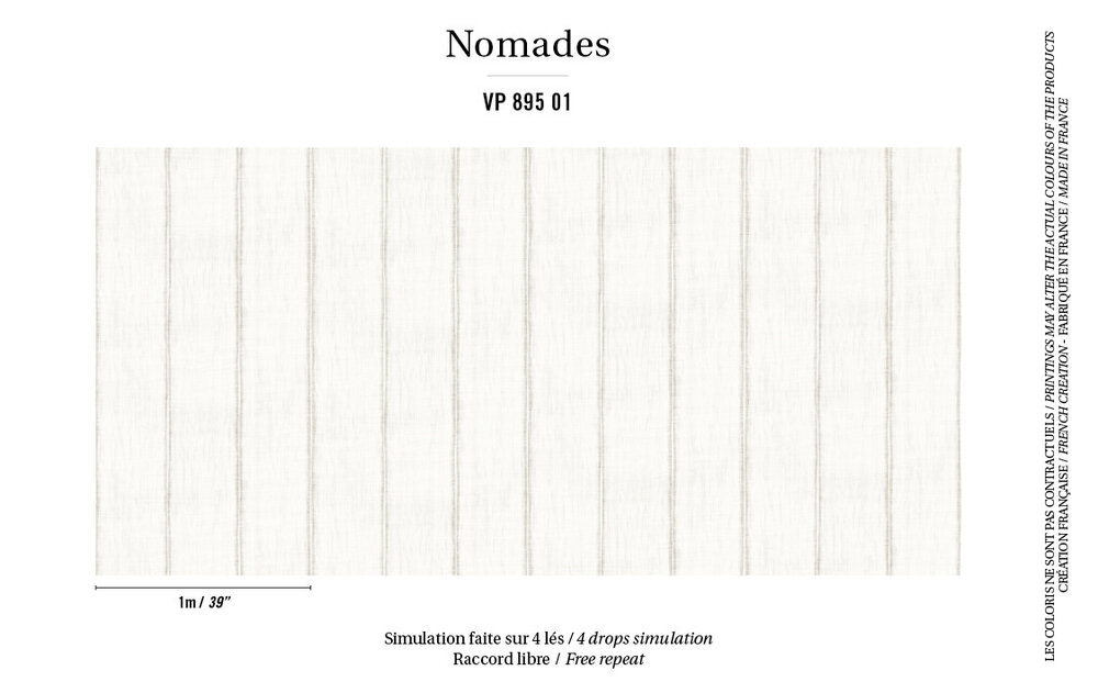 Behang Nomades Sari VP 89501 Eletis Luxury By Nature Patroon