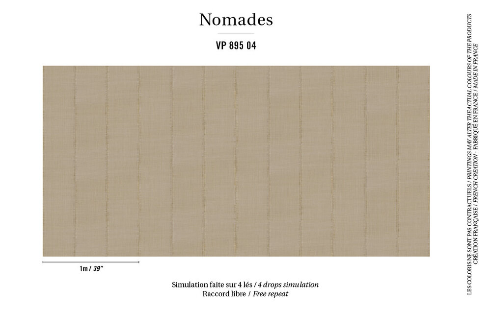 Behang Nomades Sari VP 89504 Eletis Luxury By Nature Patroon