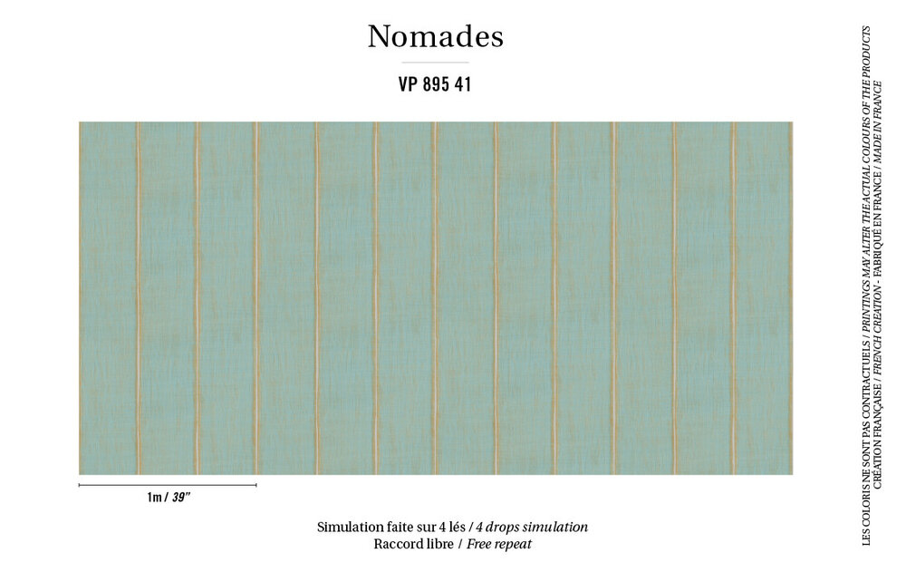 Behang Nomades Sari VP 89541 Eletis Luxury By Nature Patroon