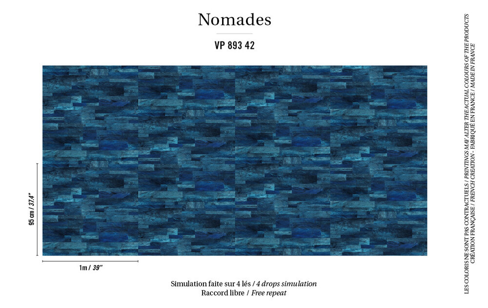 Behang Nomades P&acirc;na VP 89342 Eletis Luxury By Nature Patroon