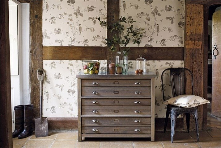 Behang Sanderson Woodland Chorus Woodland Walk Luxury By Nature 3
