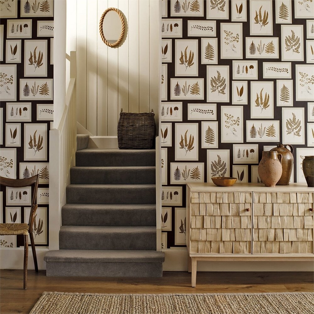 Behang Sanderson Fern Gallery Woodland Walk Luxury By Nature sfeer 2