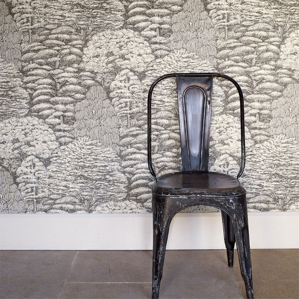 Behang Sanderson Woodland Toile 215716 Woodland Walk Luxury By Nature sfeer 1