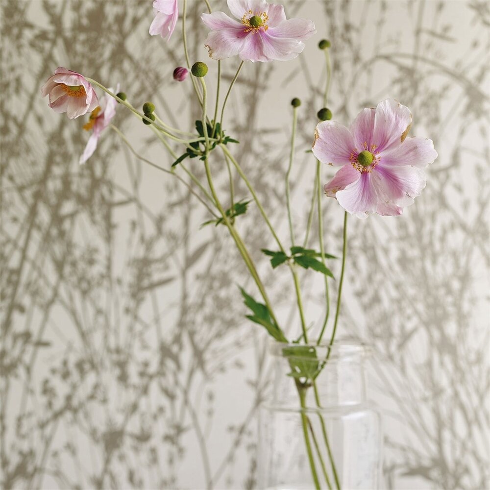 Behang Sanderson Meadow Canvas 215693 Woodland Walk Luxury By Nature sfeer 2