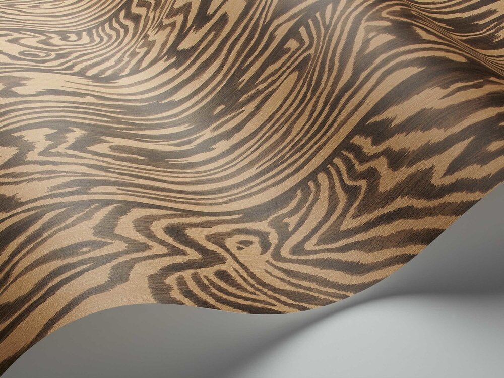 Behang Cole And Son Zebrawood 107-1002 Curio Collectie Luxury By Nature Wave