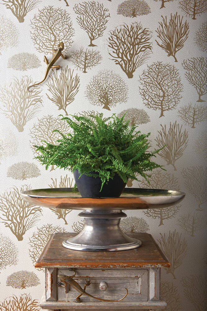 Behang Cole and Son Seafern Curio Collectie Luxury By Nature sfeer 2