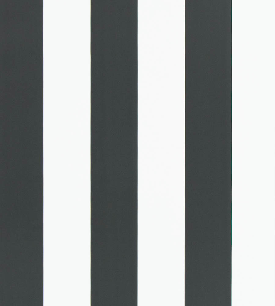 Behang Ralph Lauren Spalding Stripe Black White PRL026-09 Luxury By Nature