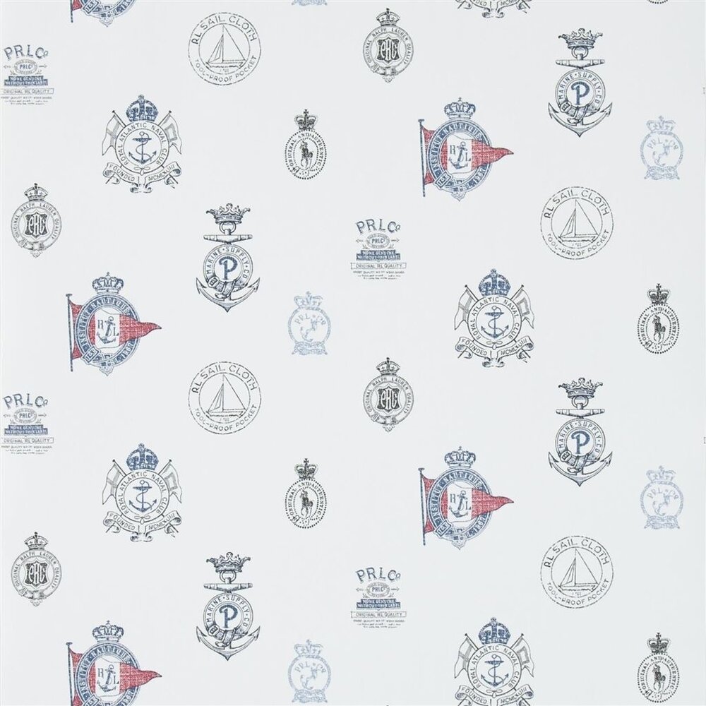 Behang Ralph Lauren Rowthorne Crest Captain PRL032-01 Signature Papers