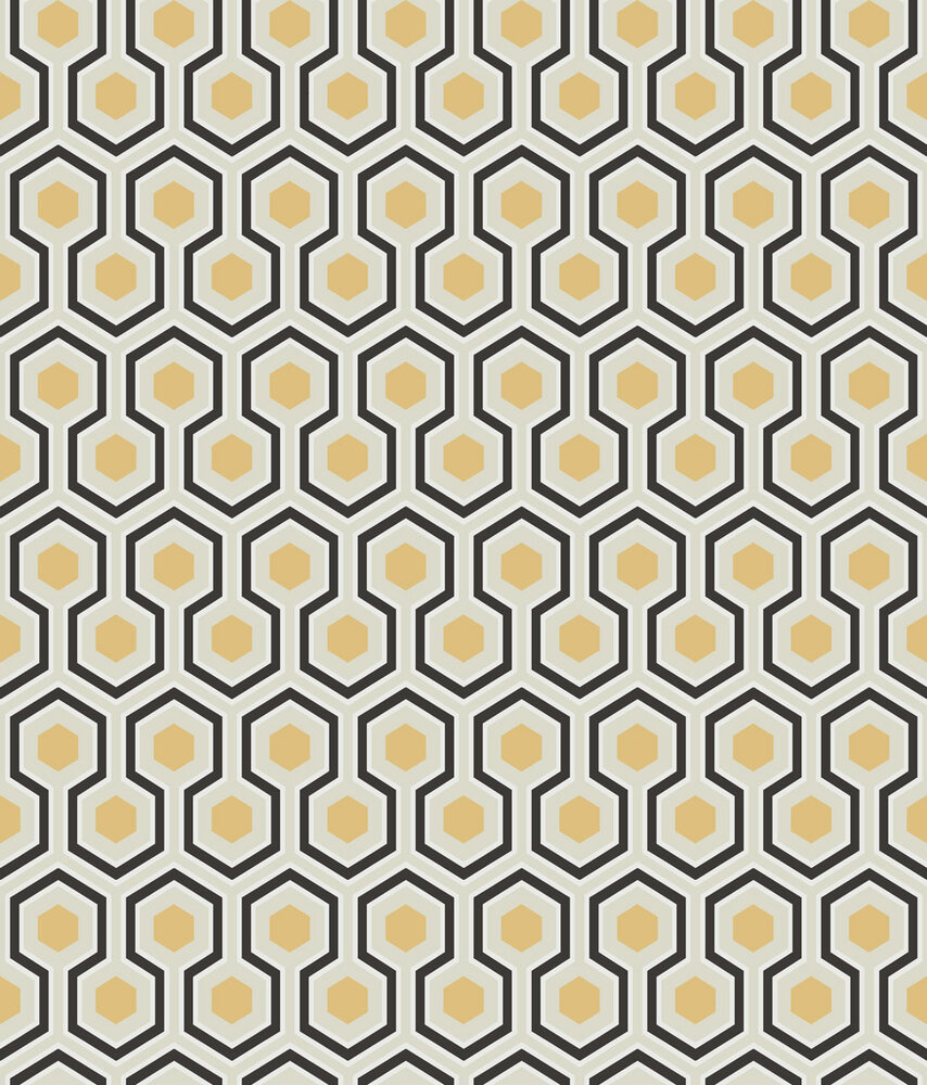 Cole and Son Hicks&#039; Hexagon 66/8056 behang Luxury By Nature