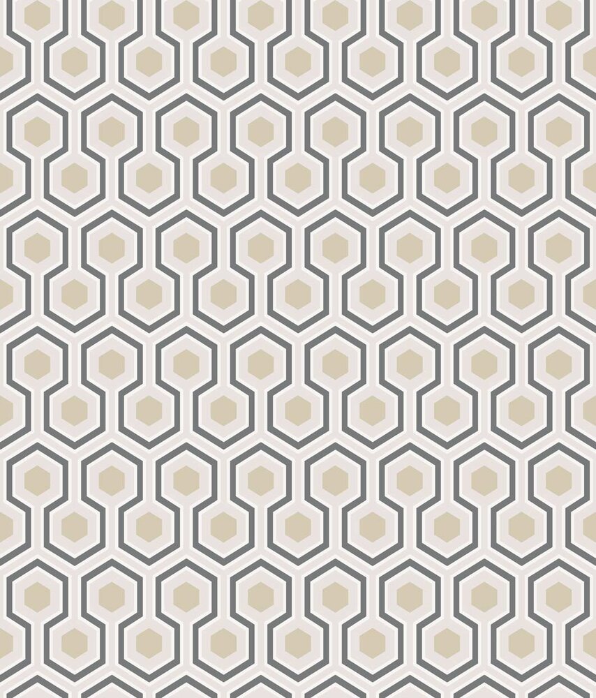 Cole and Son Hicks Hexagon 95/3016 behang Luxury By Nature