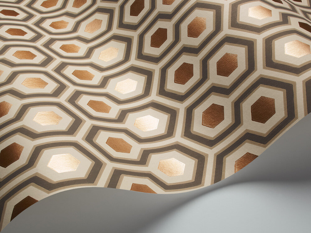 Behang Cole and Son Hicks Hexagon 95/3017 behang Luxury By Nature wave