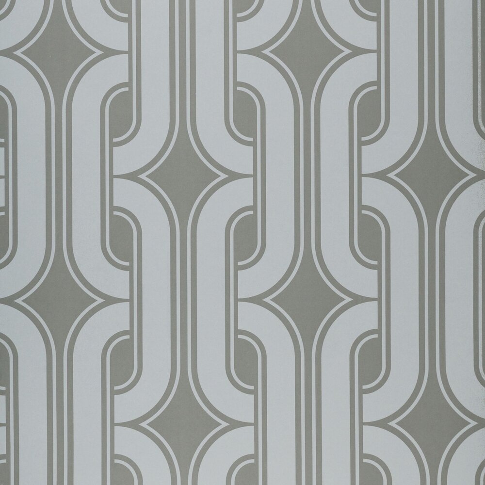 Behang Little Greene Lavaliers Viridian Luxury By Nature
