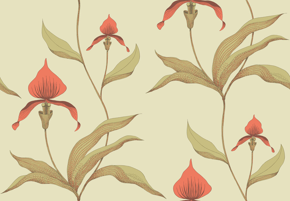 Behang Cole and Son Orchid 66/40233 Contemporary Selection Luxury By Nature
