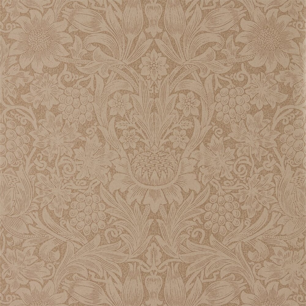 Behang Morris &amp; Co. Pure Sunflower 216046 - Pure Morris collectie Luxury By Nature