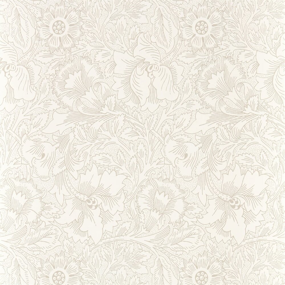 Behang Morris &amp; Co. Pure Poppy 216034 - Pure Morris collectie Luxury By Nature
