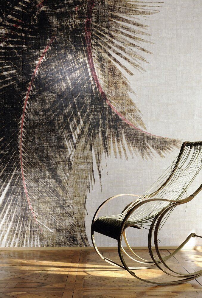 Behang ELITIS Cuba Libre VP_603_01 sfeer 2 - Raffia &amp; Madagascar Collectie Luxury By Nature