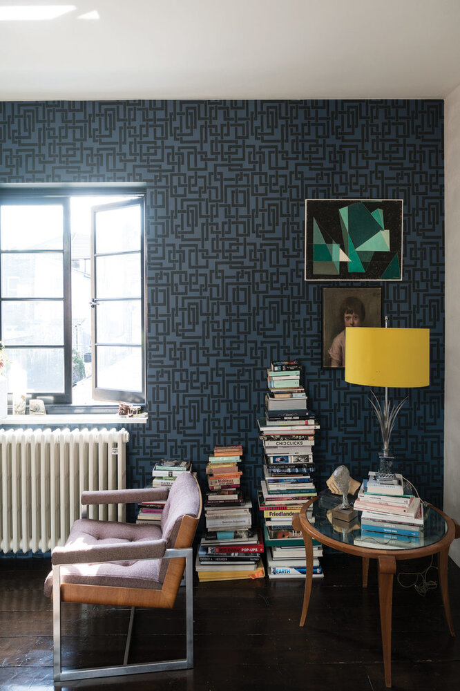 Behang Farrow and Ball Enigma BP5507 sfeer - Latest and Greatest Luxury By Nature
