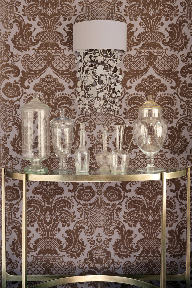 Behang Cole &amp; Son  Petrouchka 108-3015 sfeer - Mariinsky Damask Luxury By Nature