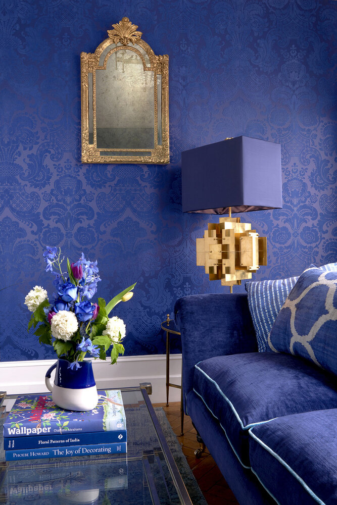 Behang Cole &amp; Son Mariinsky Petrouchka 108-3011 sfeer 2 - Mariinsky Damask Collectie Luxury By Nature
