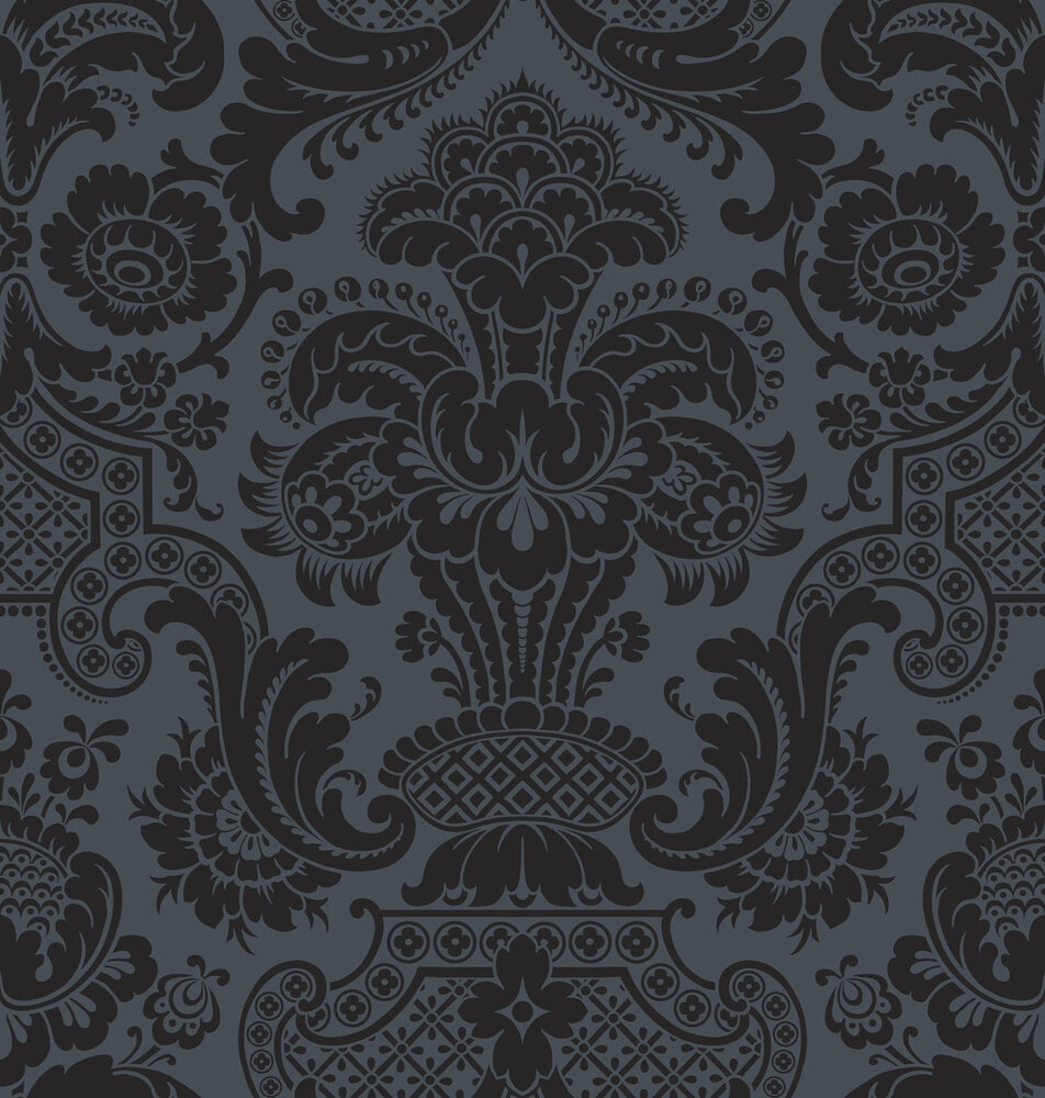 Behang Cole &amp; Son  Petrouchka 108-3013 - Mariinsky Damask Collectie Luxury By Nature