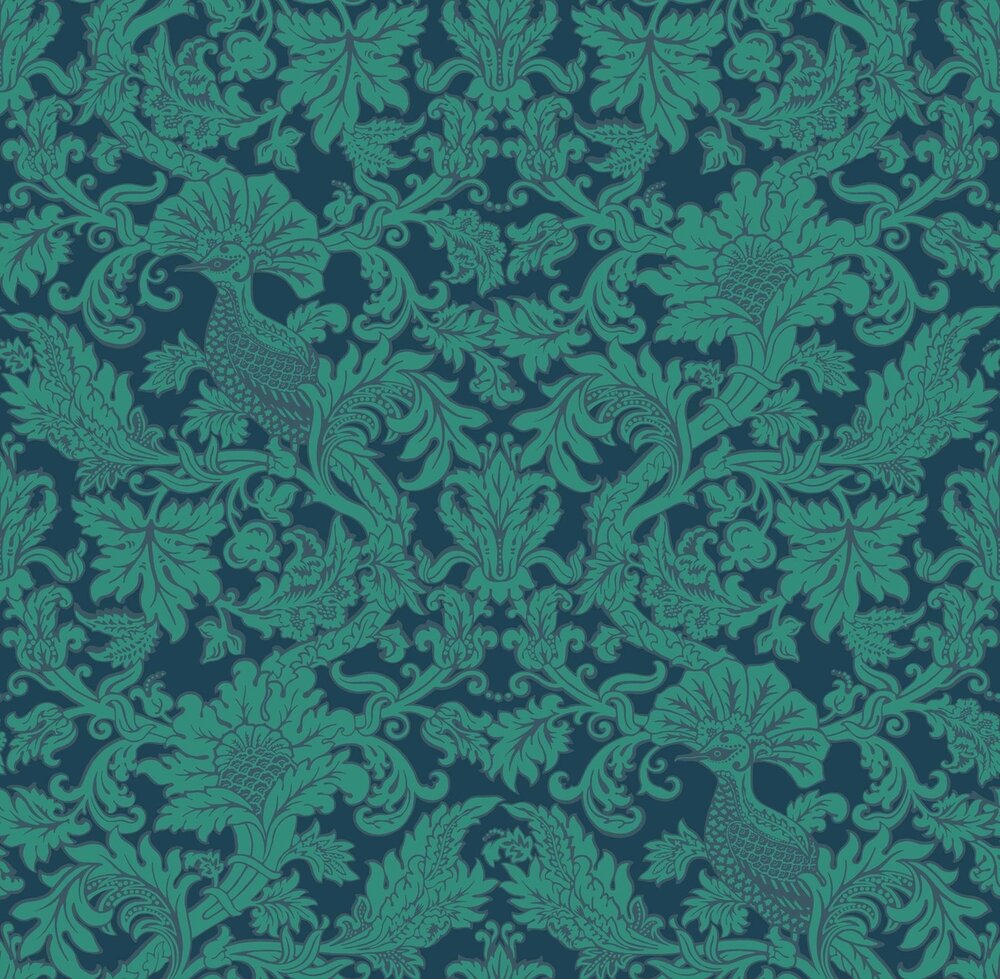 Behang Cole &amp; Son Balabina 108-1005 - Mariinsky Damask Collectie Luxury By Nature