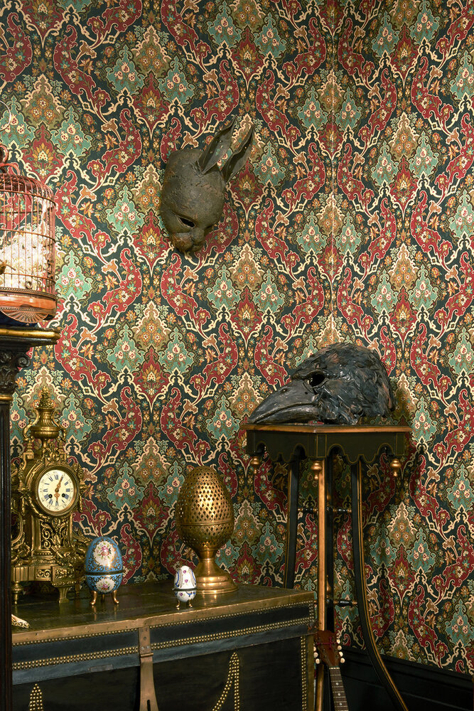 Behang Cole &amp; Son Mariinsky Pushkin 108-8040 sfeer - Mariinsky Damask Collectie Luxury By Nature