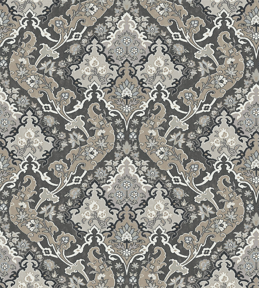 Behang Cole And Son Pushkin 108-8043 - Mariinsky Damask Collectie  Luxury By Nature