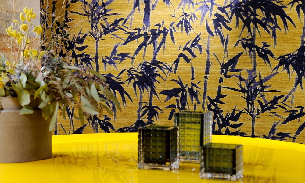 Bamboe palmen behang Terra Promessa ELITIS sfeer Talamone behangpapier collectie luxury by nature