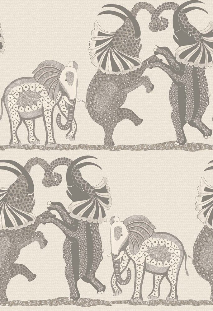 Olifanten Behang cole and son Safari Dance 109/8037 Ardmore Cole and Son